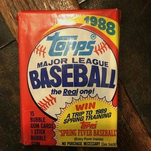 Topps 1988 Major League Collectible Baseball Cards